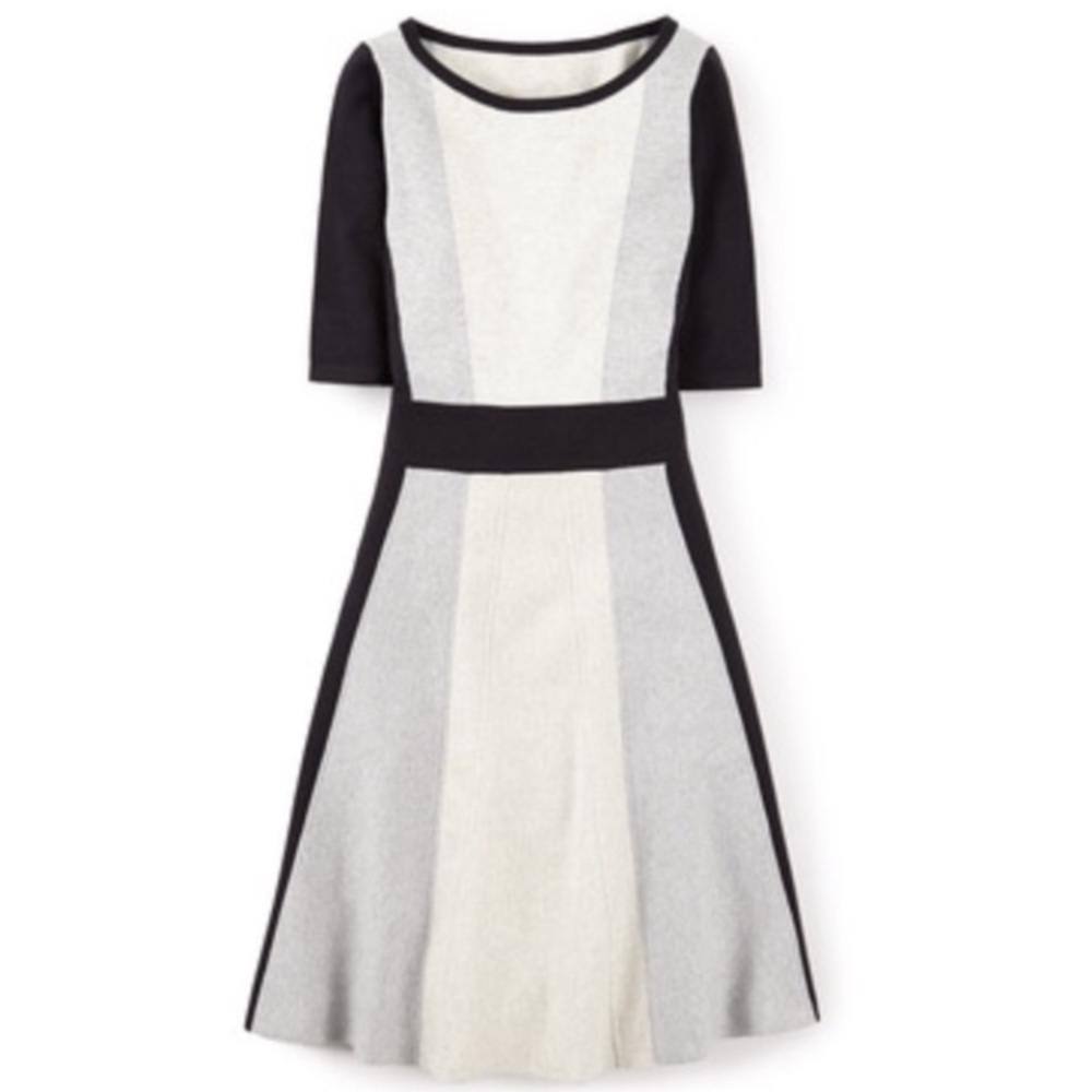 Boden 6R colorblock sweater dress